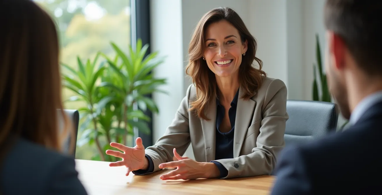 Geschäftsführer arbeitet mit ESG-Daten und Nachhaltigkeitsmetriken