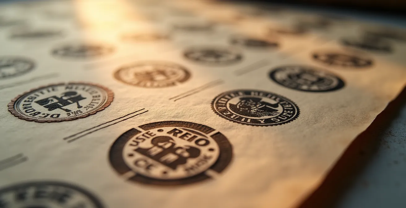 Detailaufnahme von Compliance-Dokumenten und Auditunterlagen